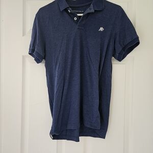 Aeropostale Men's Dark Blue Polo Shirt